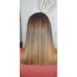 Hair keratin treatment