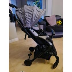 Lovely grey and black pushchair