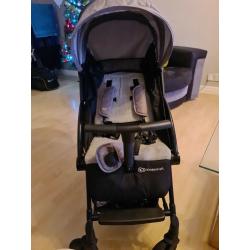 Lovely grey and black pushchair