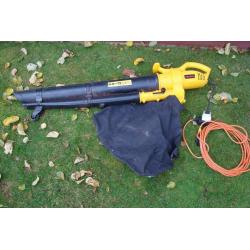 ELECTRIC LEAF BLOWER, CAN BE SEEN WORKING