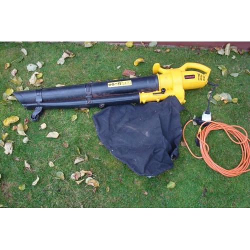 ELECTRIC LEAF BLOWER, CAN BE SEEN WORKING
