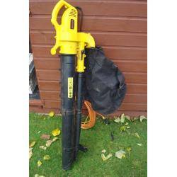 ELECTRIC LEAF BLOWER, CAN BE SEEN WORKING