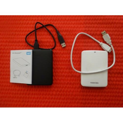 2 HARD DRIVES 500GB & 750GB FOR SALE