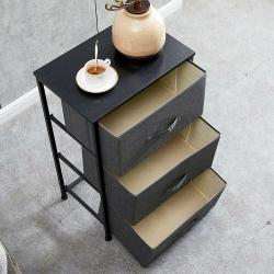 Bedroom Night Stand with 3 Drawers {FREE POSTAGE IN THE UK}