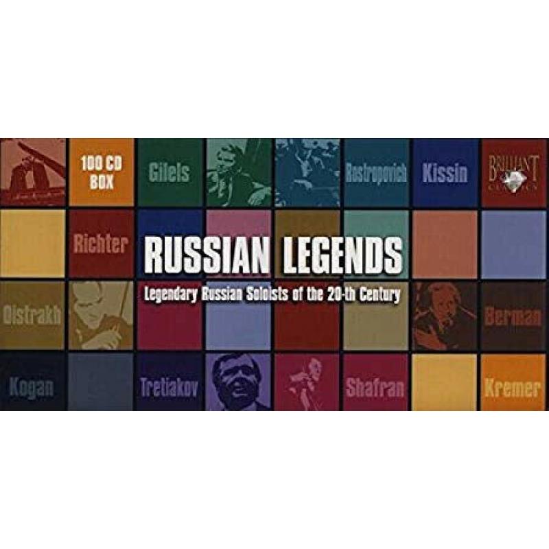 Russian Legends (Kissin, Gilels, Kremer, Kogan) - 100 CD boxed set