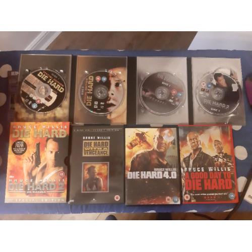 All 5 individual die hard films