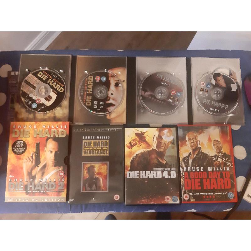 All 5 individual die hard films