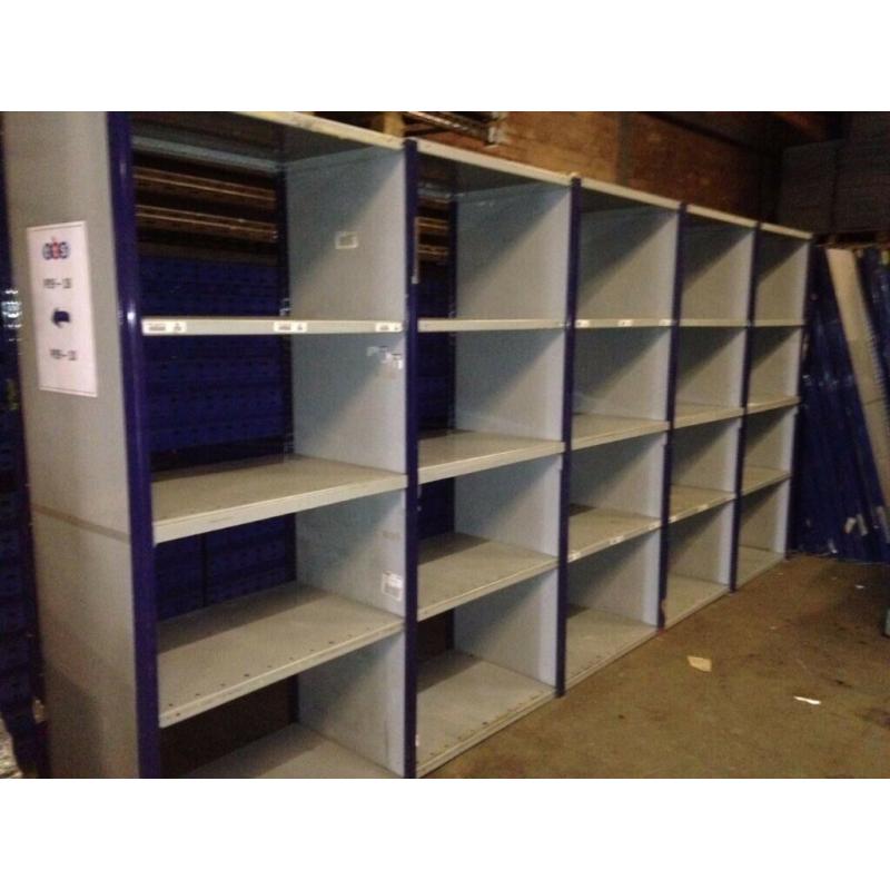 DEXION impex industrial shelving 600mm deep( storage , pallet racking )
