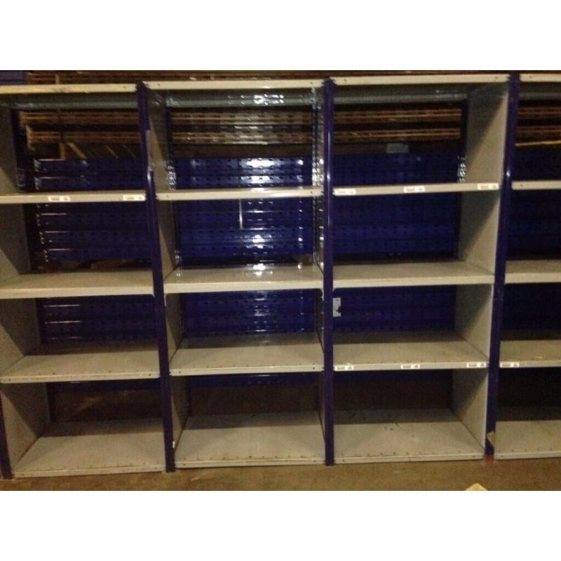 DEXION impex industrial shelving 600mm deep( storage , pallet racking )
