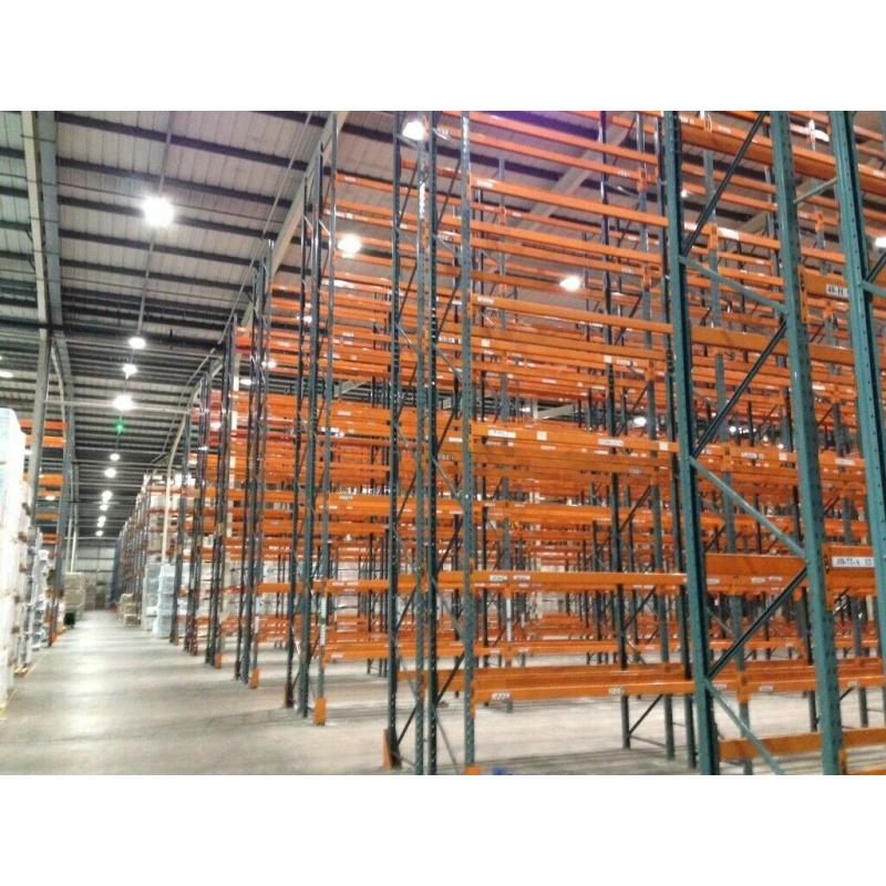 job lot 50 bays of dexion pallet racking 6m high AS NEW( storage , shelving )