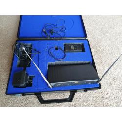 Trantec S3.5. VHF Lapel Radio Mic System. Multi-frequency.