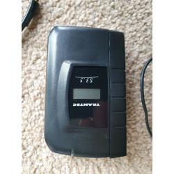 Trantec S3.5. VHF Lapel Radio Mic System. Multi-frequency.