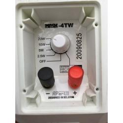 APART Mask-4TW loud speakers,4.25?,PAIR, with wall brackets, new