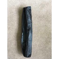 Collapsible music stand with carry case