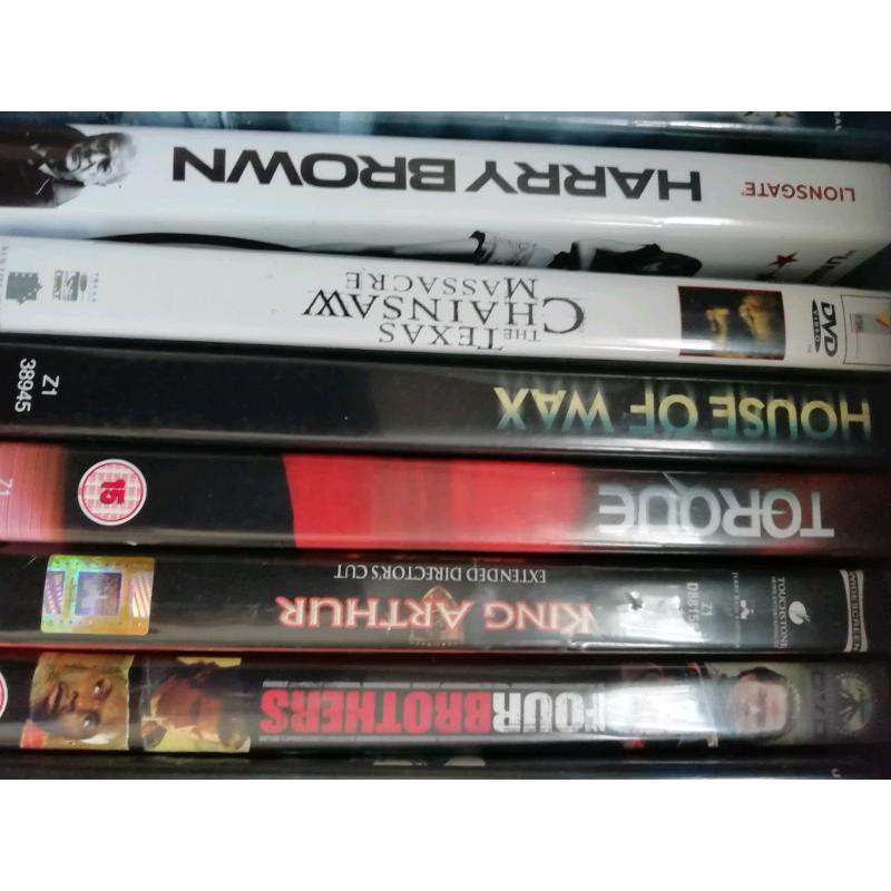 Various dvds. Most are brand new and not watched.