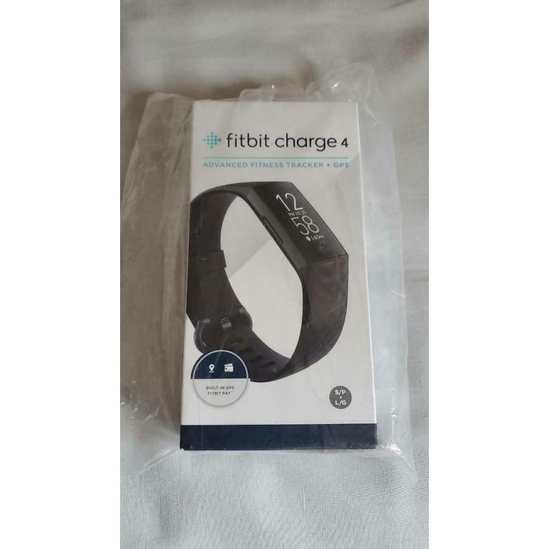 FITBIT charge 4 brand new sealed + GPS