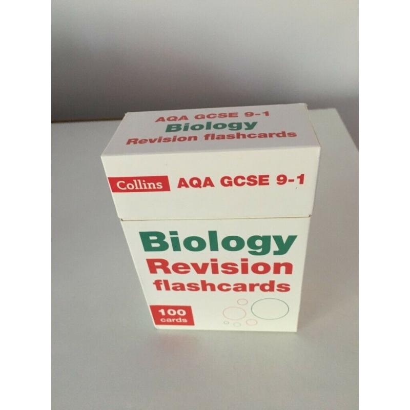 GCSE AQA Biology Revision Flashcards