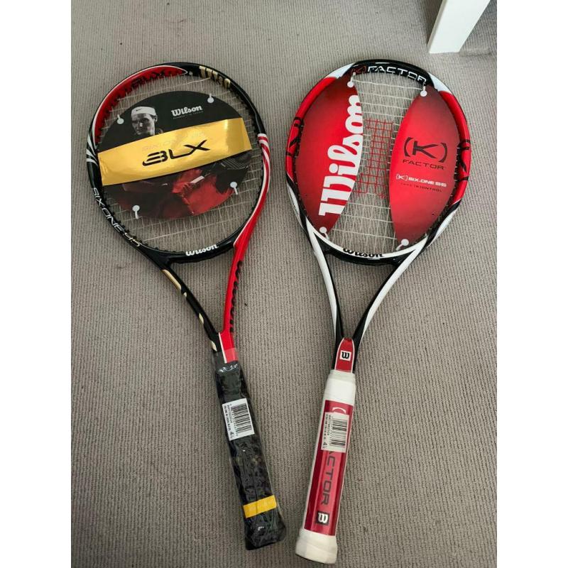 Brand new Wilson rackets 4.5