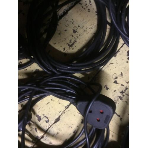 Stage lighting 15 amp cables