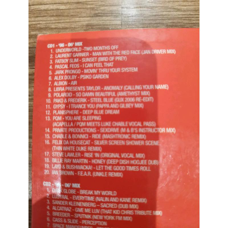 Global Underground vol ten GU 10 VA rare, cds , rave, chillout