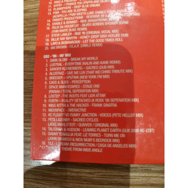 Global Underground vol ten GU 10 VA rare, cds , rave, chillout