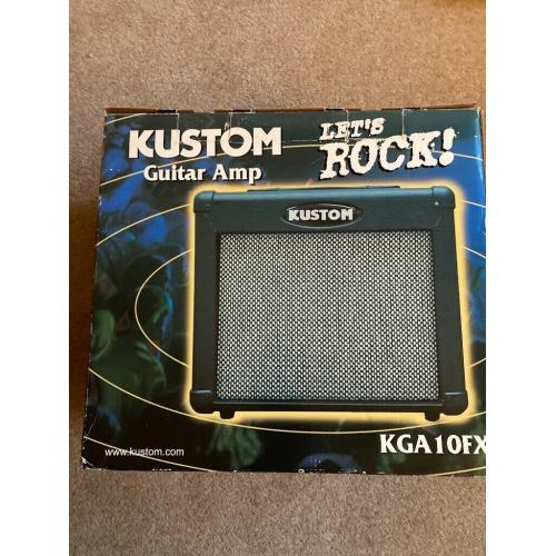 Kustom amplifier KGA10FX