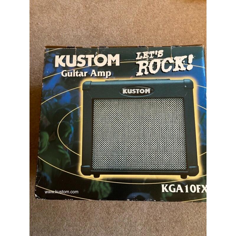 Kustom amplifier KGA10FX