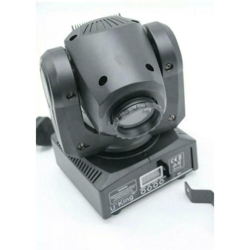 Compact LED DJ stage party dmx lighting moving head light