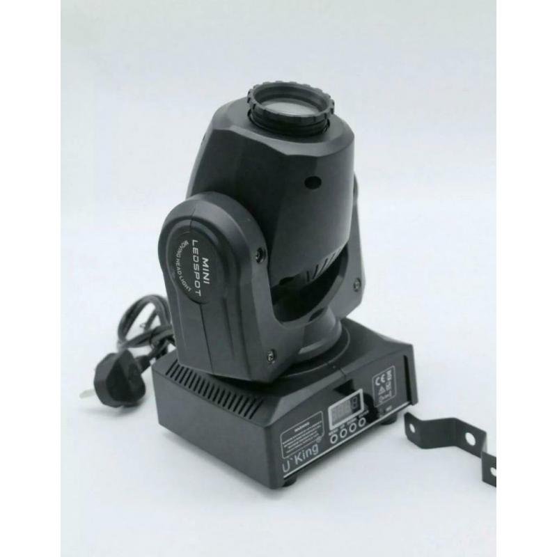 Compact LED DJ stage party dmx lighting moving head light
