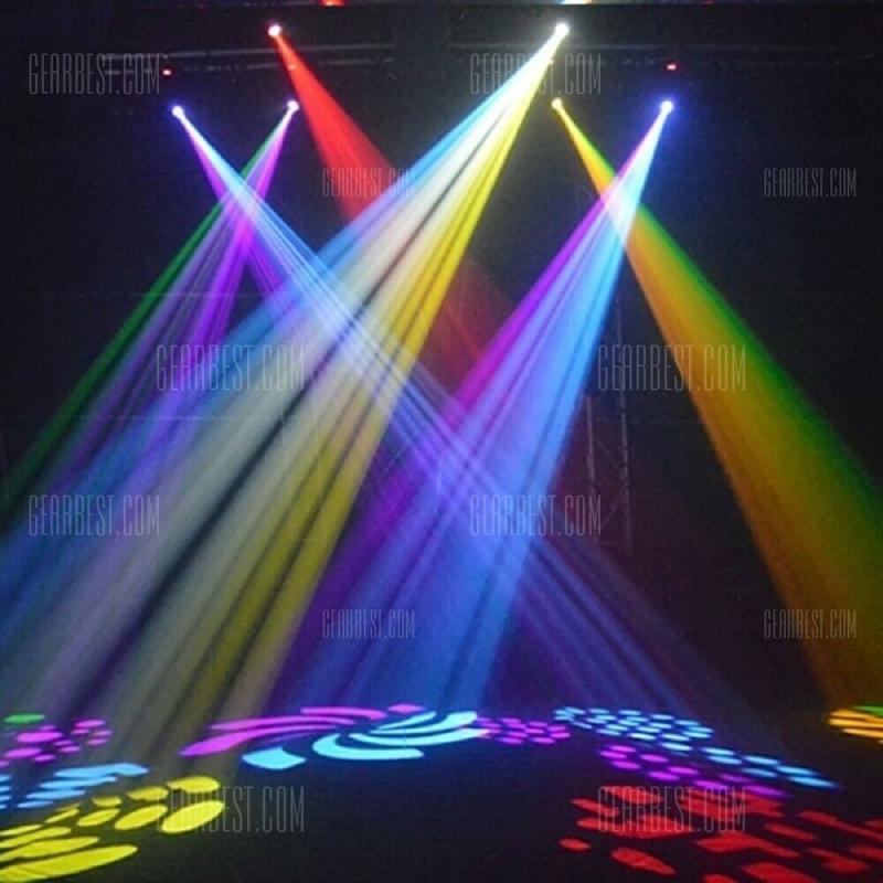 Compact LED DJ stage party dmx lighting moving head light
