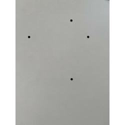 Desk Top - White Scandinavian style birch tabletop