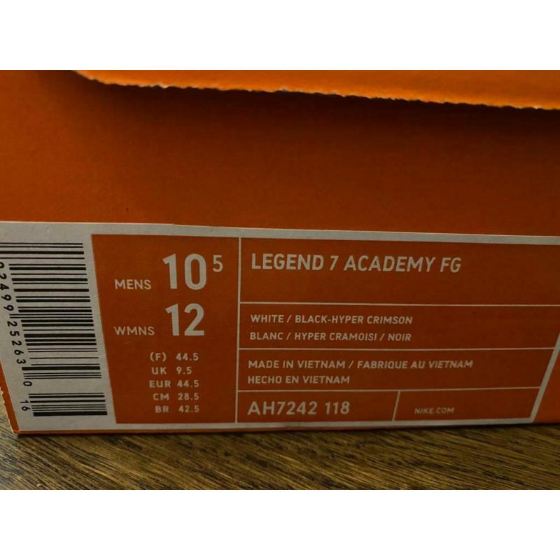 Nike Tiempo Legend7 Academy FG men?s UK 9.5