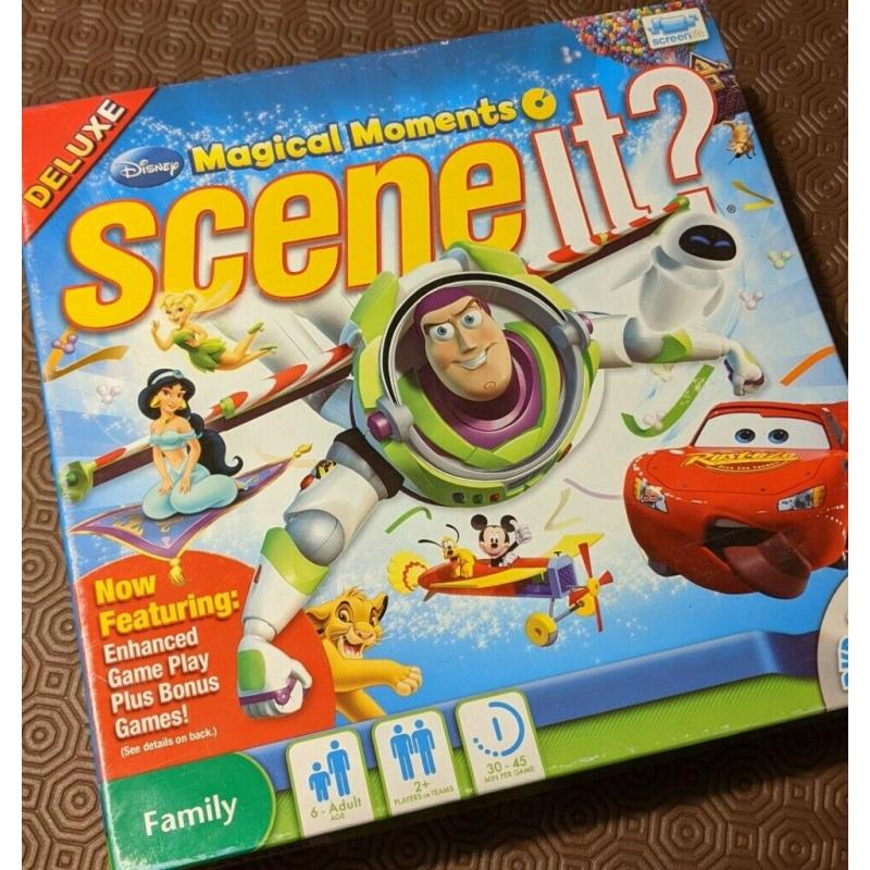 Disney Magical Moments Scene It? DVD game