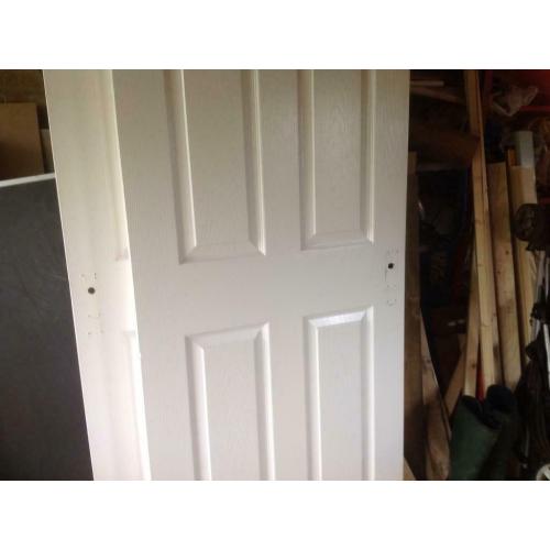 White interior doors