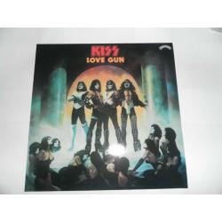 Kiss Love Gun purple vinyl.
