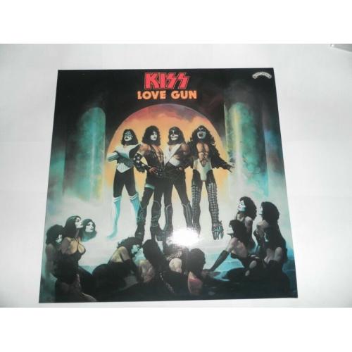 Kiss Love Gun purple vinyl.