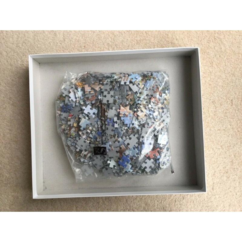 Selection of 4 x 1000 piece jigsaw puzzles