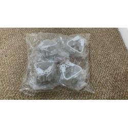 Pack of 4 Mop Broom Holder Self Adhesive - Brand New / Unused