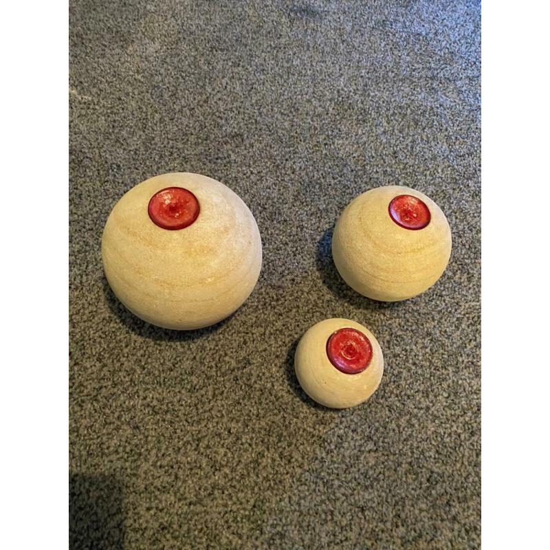 Sandstone candle holder set with candles