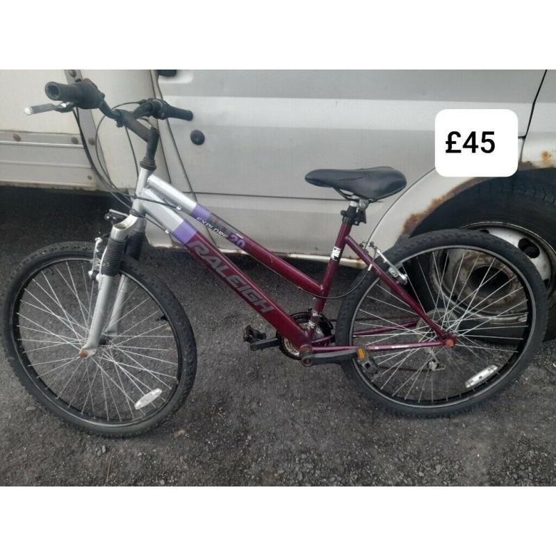 Raleigh explore mt20 mountain bike