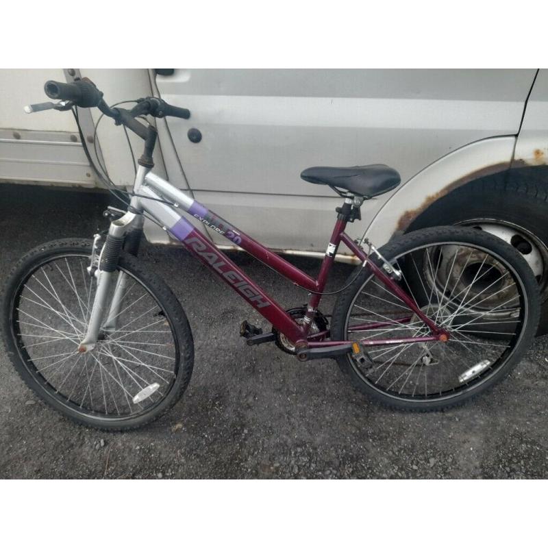 Raleigh explore mt20 mountain bike