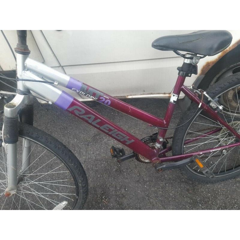 Raleigh explore mt20 mountain bike