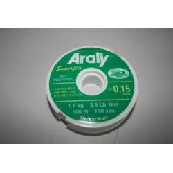 8 Spools of Araty 100% Polyamide 3.5lb fishing line (8 Spools)