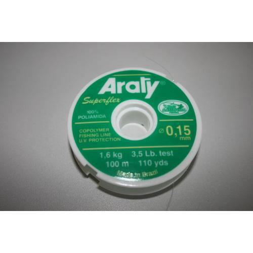 8 Spools of Araty 100% Polyamide 3.5lb fishing line (8 Spools)