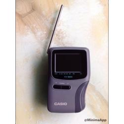 Casio TV-1800 (retro analogue TV)