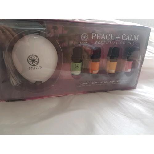 Aroma essence peace and calm essential oil set