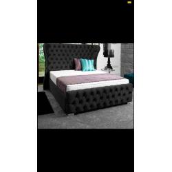 Wing back beds on sale