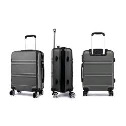 New Kono Hard Shell Cabin-Size ABS Luggage Suitcase Navy colour
