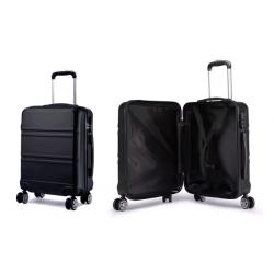 New Kono Hard Shell Cabin-Size ABS Luggage Suitcase Navy colour