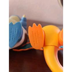 Charizard and Blastoise Tomy 1998 figures collectables